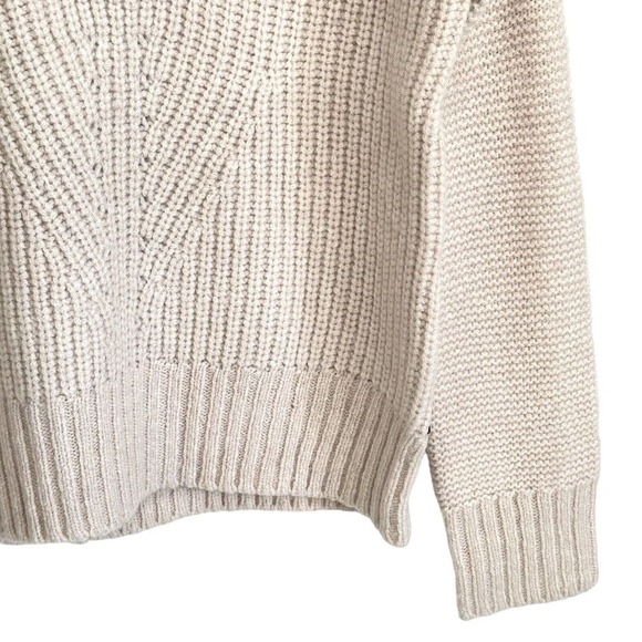 Scotch & Soda Women's Pink Black Tie Up Hooded Wool Sweater Size XS NWT $248 - Picture 7 of 10